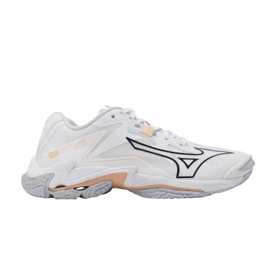 Mizuno Wmns Wave Lightning Z8 'White Navy Peach Parfait'