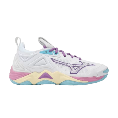 Mizuno Wmns Wave Momentum 3 'White Purple Blue'