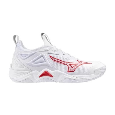 Mizuno Wmns Wave Momentum 3 'White Red'