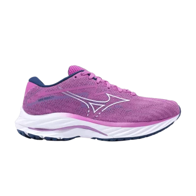 Mizuno Wmns Wave Rider 27 'Rosebud Navy Peony'