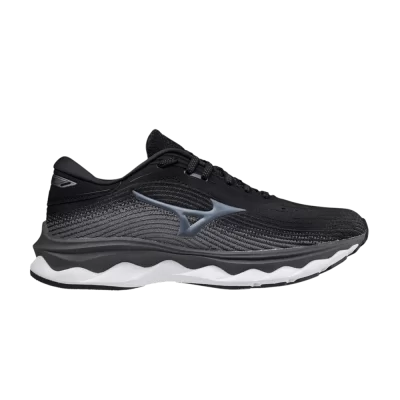 Mizuno Wmns Wave Sky 5 Super Wide 'Black Grey'