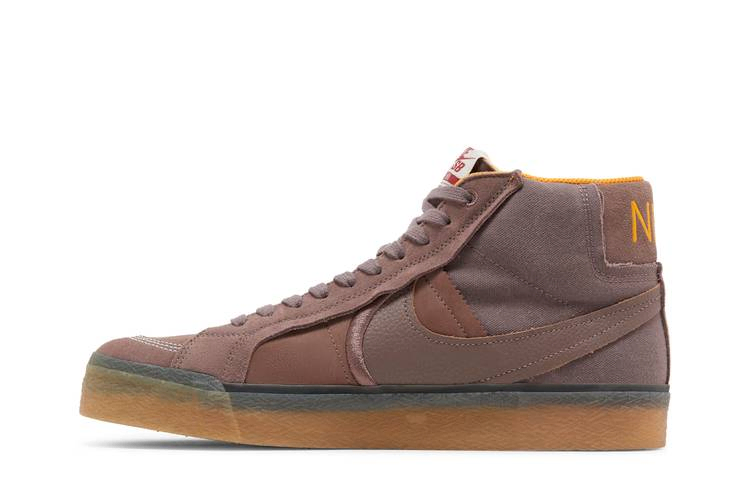 Кроссовки Nike Zoom Blazer Mid Premium Plus SB 'Brown Gum'