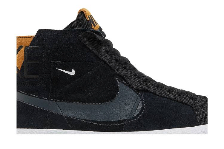 Кроссовки Nike Zoom Blazer Mid Premium SB 'Black Patchwork'