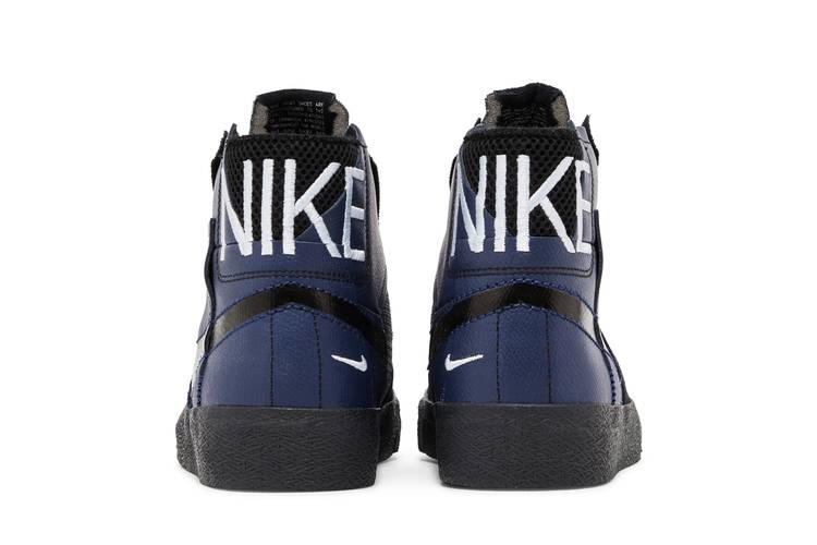 Кроссовки Nike Zoom Blazer Mid Premium SB 'Deconstructed - Midnight Navy Black'