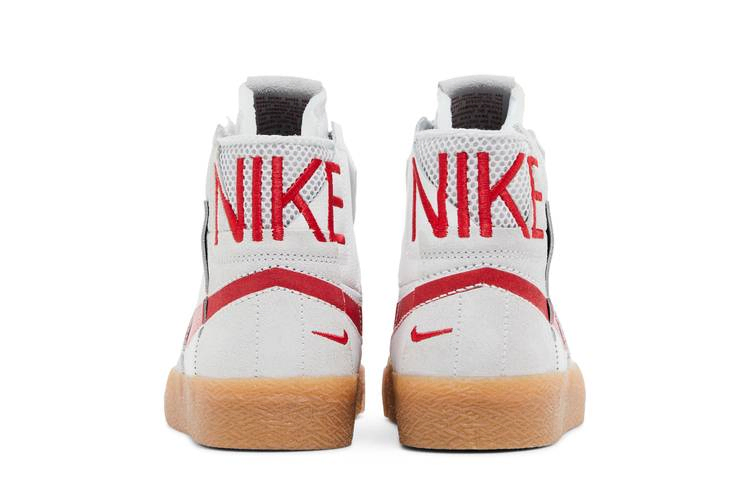 Кроссовки Nike Zoom Blazer Mid Premium SB 'Deconstructed - Platinum University Red Gum'