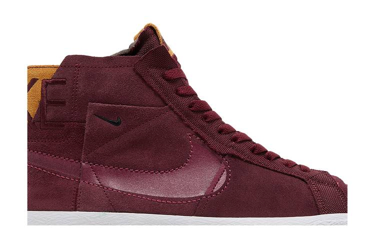 Кроссовки Nike Zoom Blazer Mid Premium SB 'Maroon Patchwork'