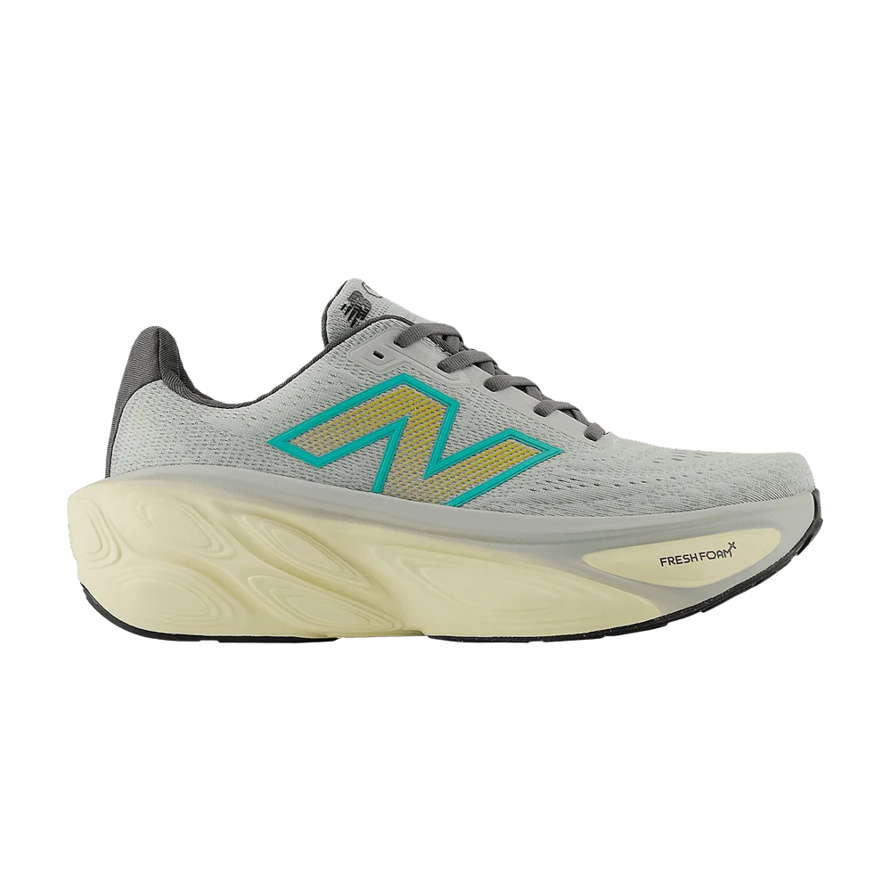 Кроссовки New Balance Fresh Foam X More v5 2E Wide 'Brighton Grey Cyber Jade'