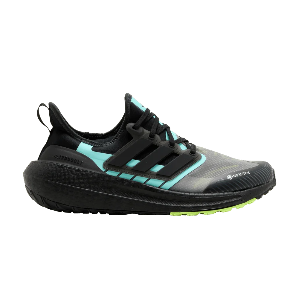 Кроссовки adidas UltraBoost Light GORE-TEX 'Black Flash Aqua'