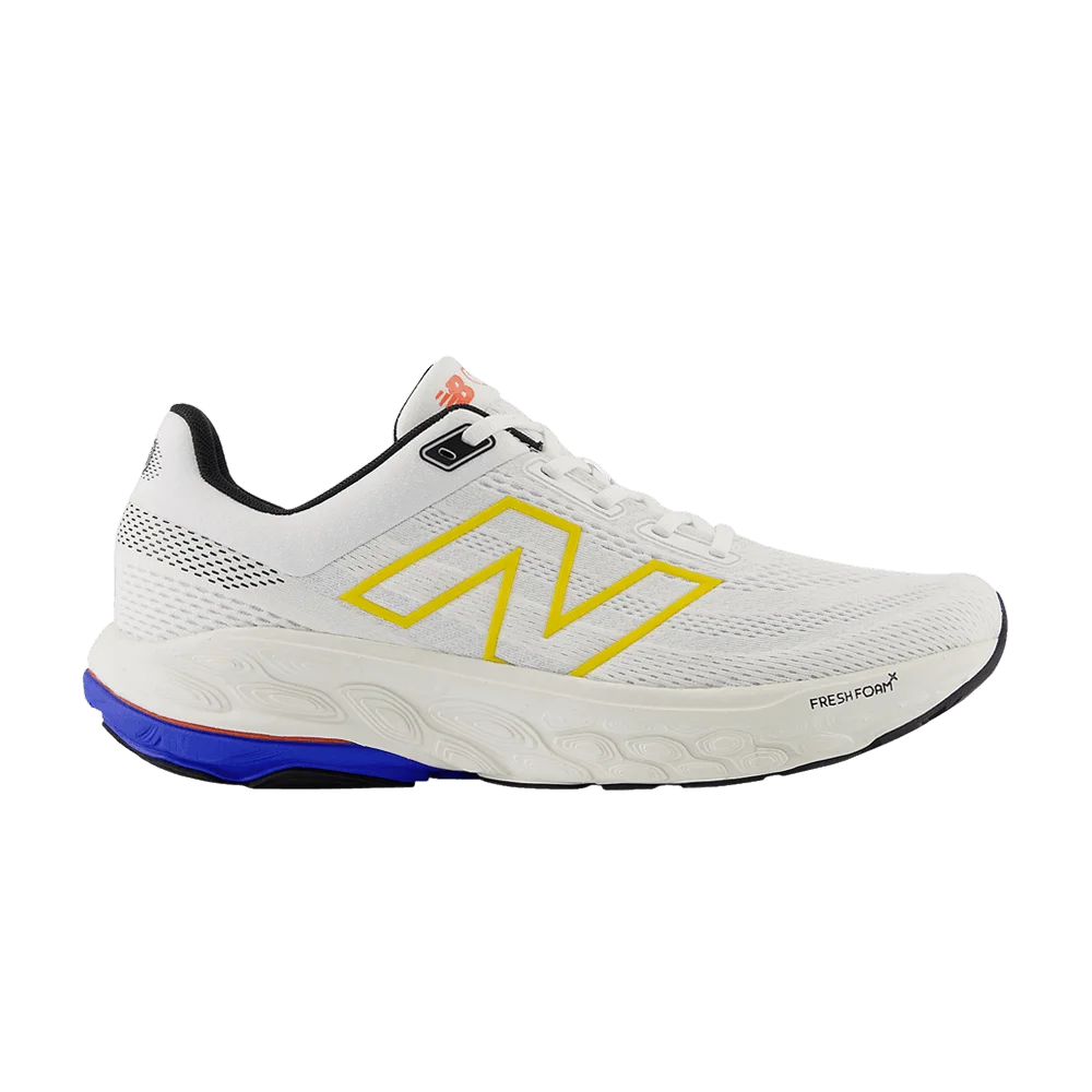 Кроссовки New Balance Fresh Foam X 860v14 2E Wide 'White Blue Oasis Ginger Lemon'