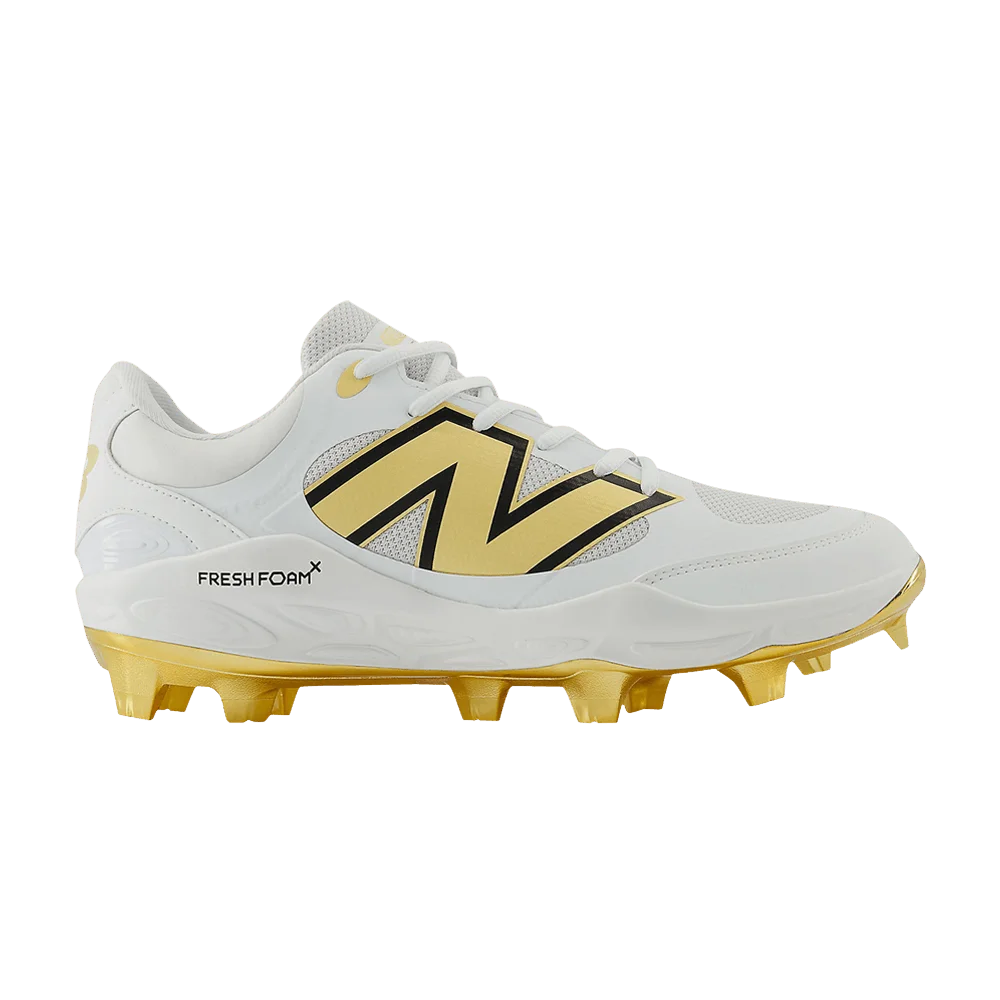 Кроссовки New Balance Fresh Foam X 3000v7 Molded 'White Metallic Gold'
