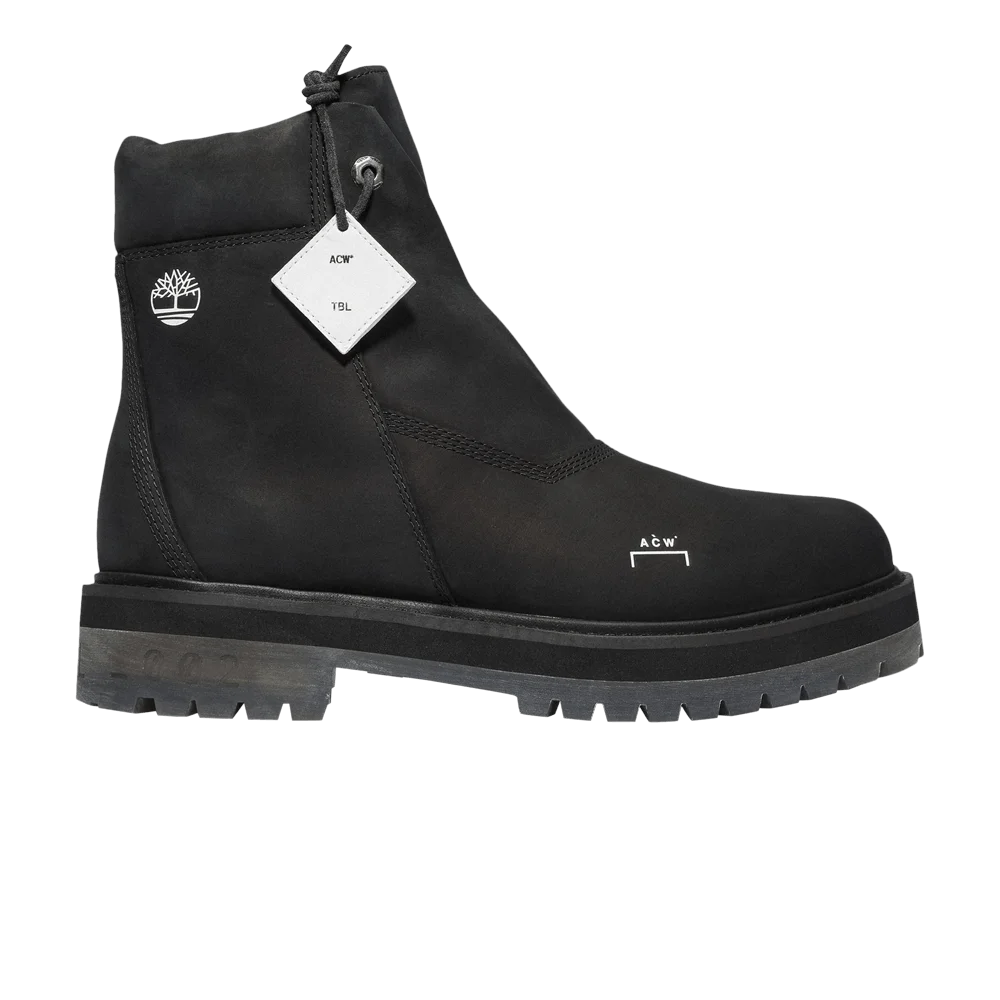 A-Cold-Wall* x Timberland 6 Inch Side Zip Boot 'Jet Black'