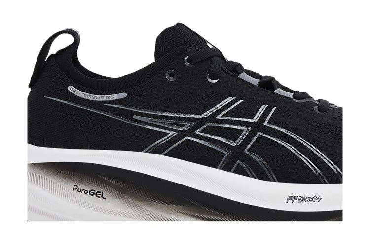 Кроссовки ASICS Gel Nimbus 26 Wide 'Black Graphite Grey'