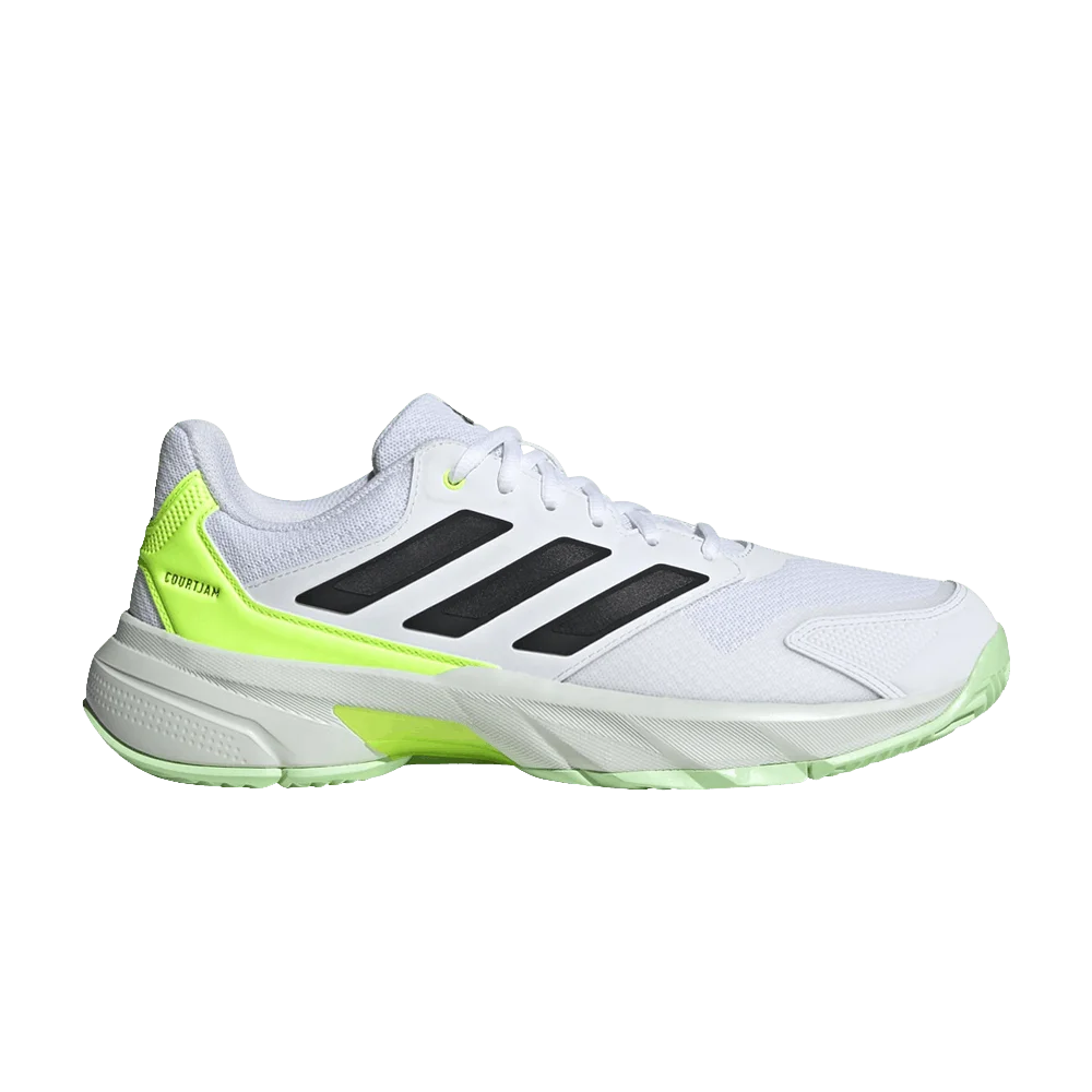 Кроссовки Adidas CourtJam Control 3 'White Lucid Lemon'