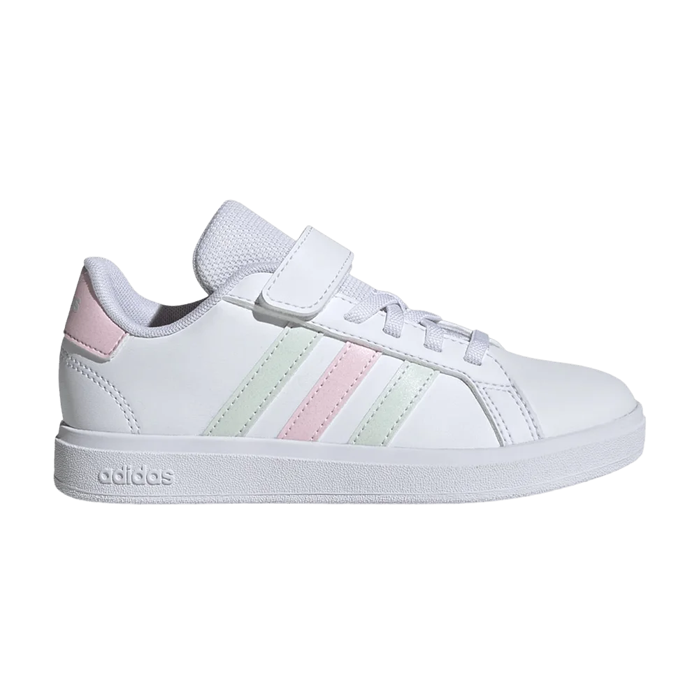 Кроссовки Adidas Grand Court 2.0 C 'White Crystal Jade Pink'