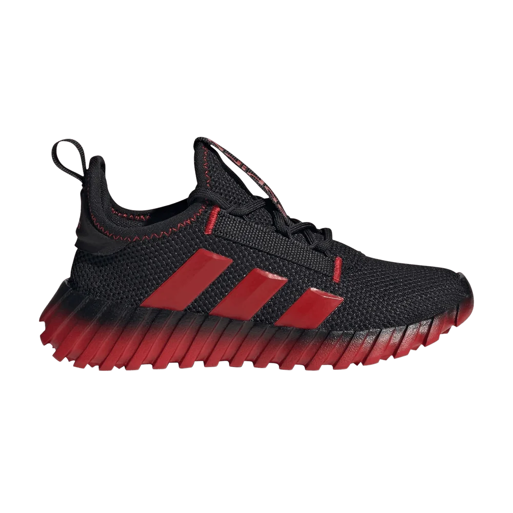 Кроссовки Adidas Kaptir Flow K 'Black Scarlet'