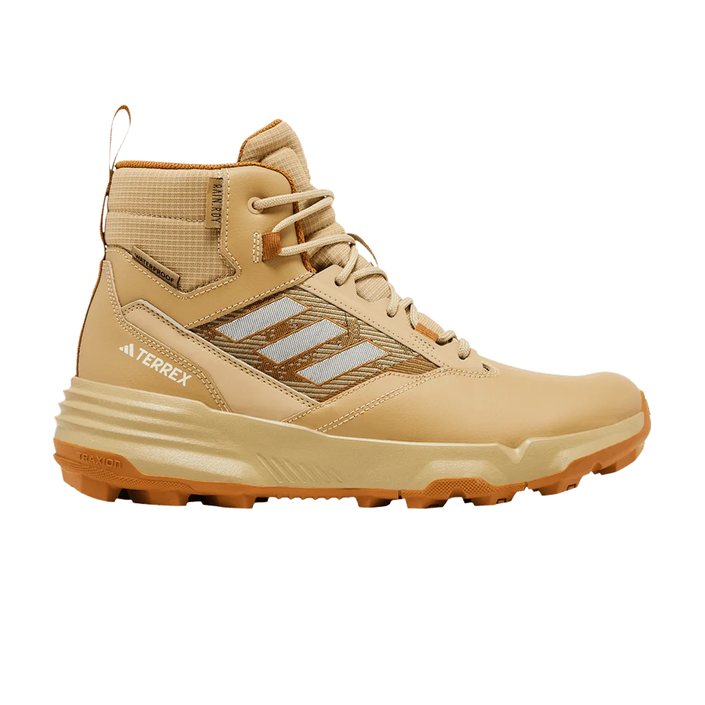 Кроссовки Adidas Terrex Unity Leather Mid Rain.RDY 'Beige Tone Mesa' 2023