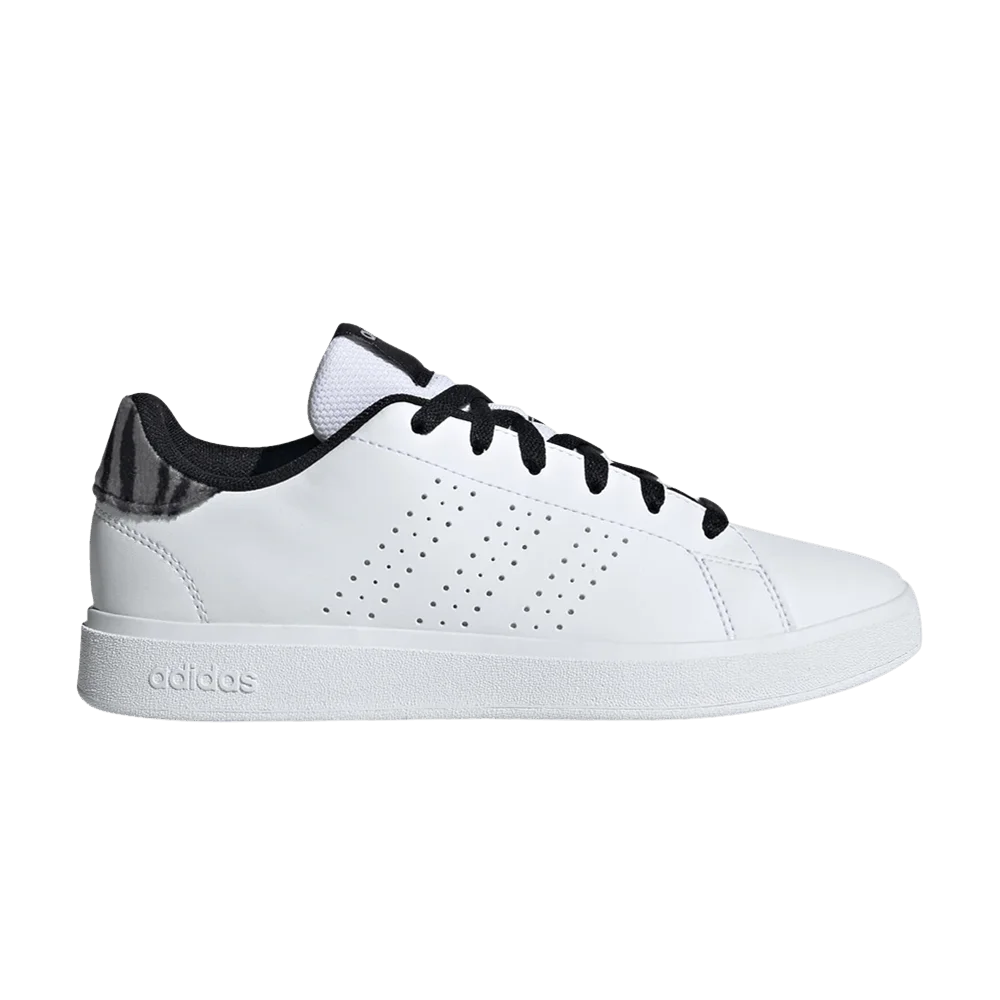 Кроссовки Adidas Wmns Advantage Base 2.0 'White Animal Stripes'