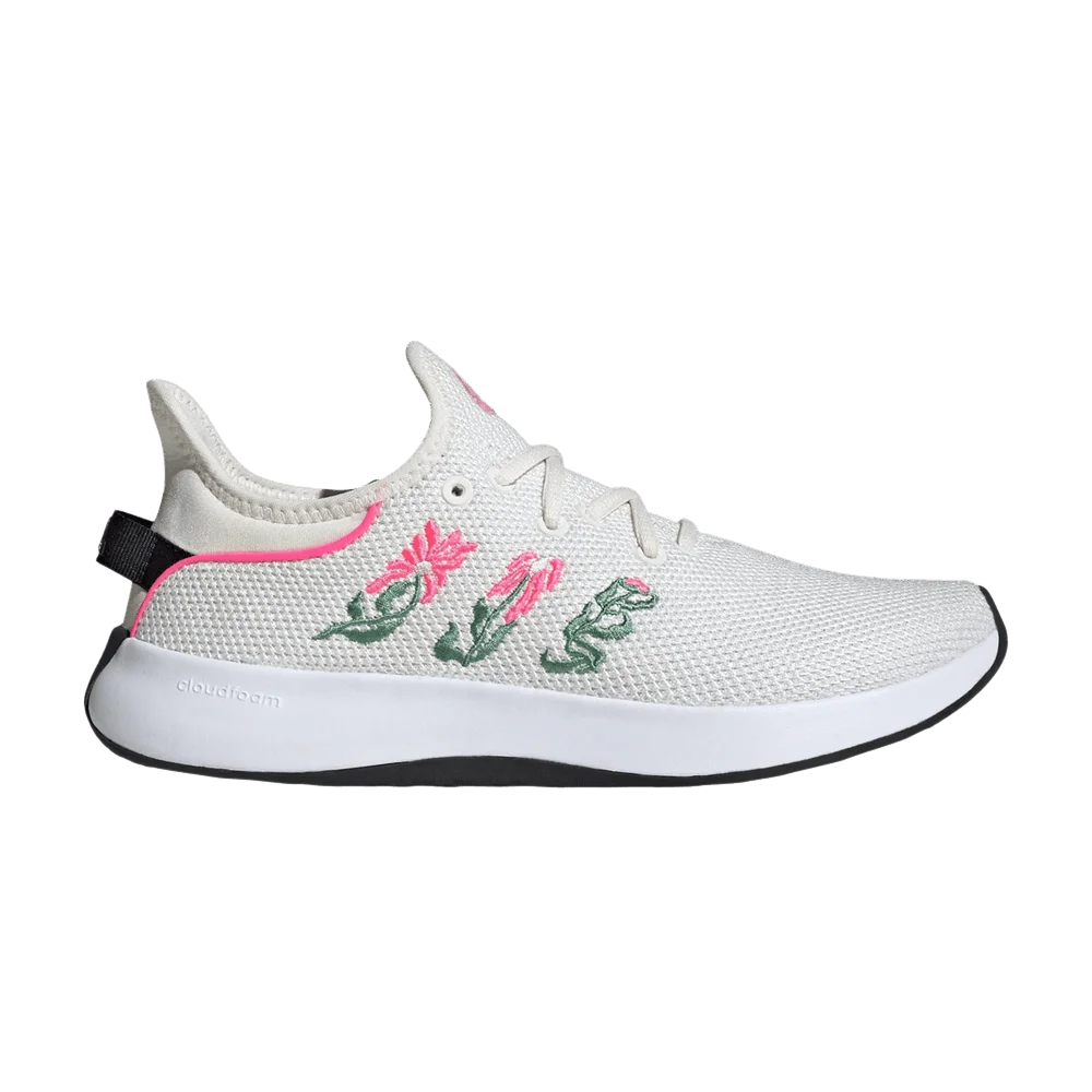 Кроссовки Adidas Wmns Cloudfoam Pure SPW 'Embroidered Floral'