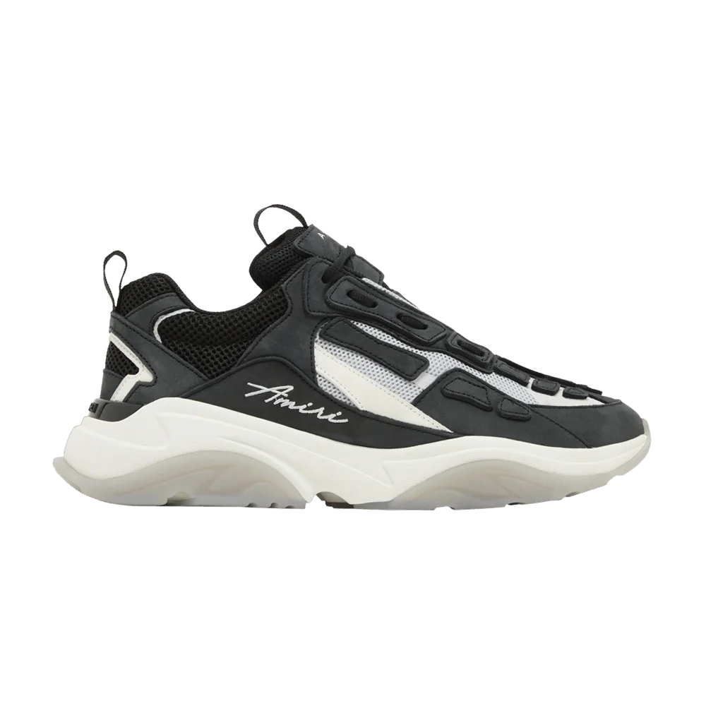 Кроссовки Amiri Bone Runner 'Black White'