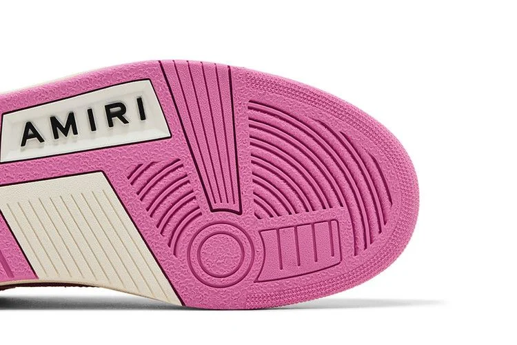 Кроссовки Amiri Wmns Skel Top Low 'Collegiate - Fuchsia Pink'