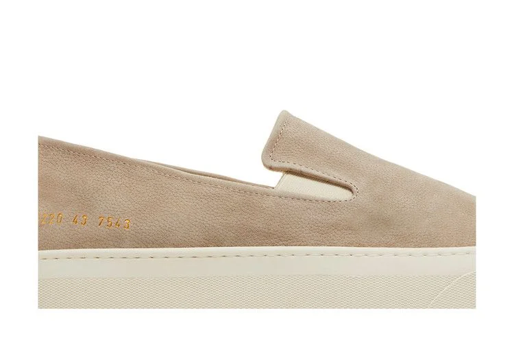 Кроссовки Common Projects Bumpy Nubuck Slip-On 'Grey'