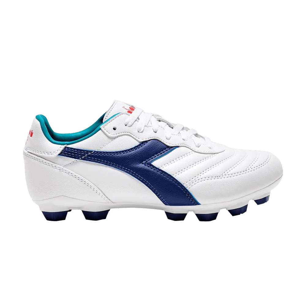 Кроссовки Diadora Brasil 2 R LPU Big Kid 'White Navy'