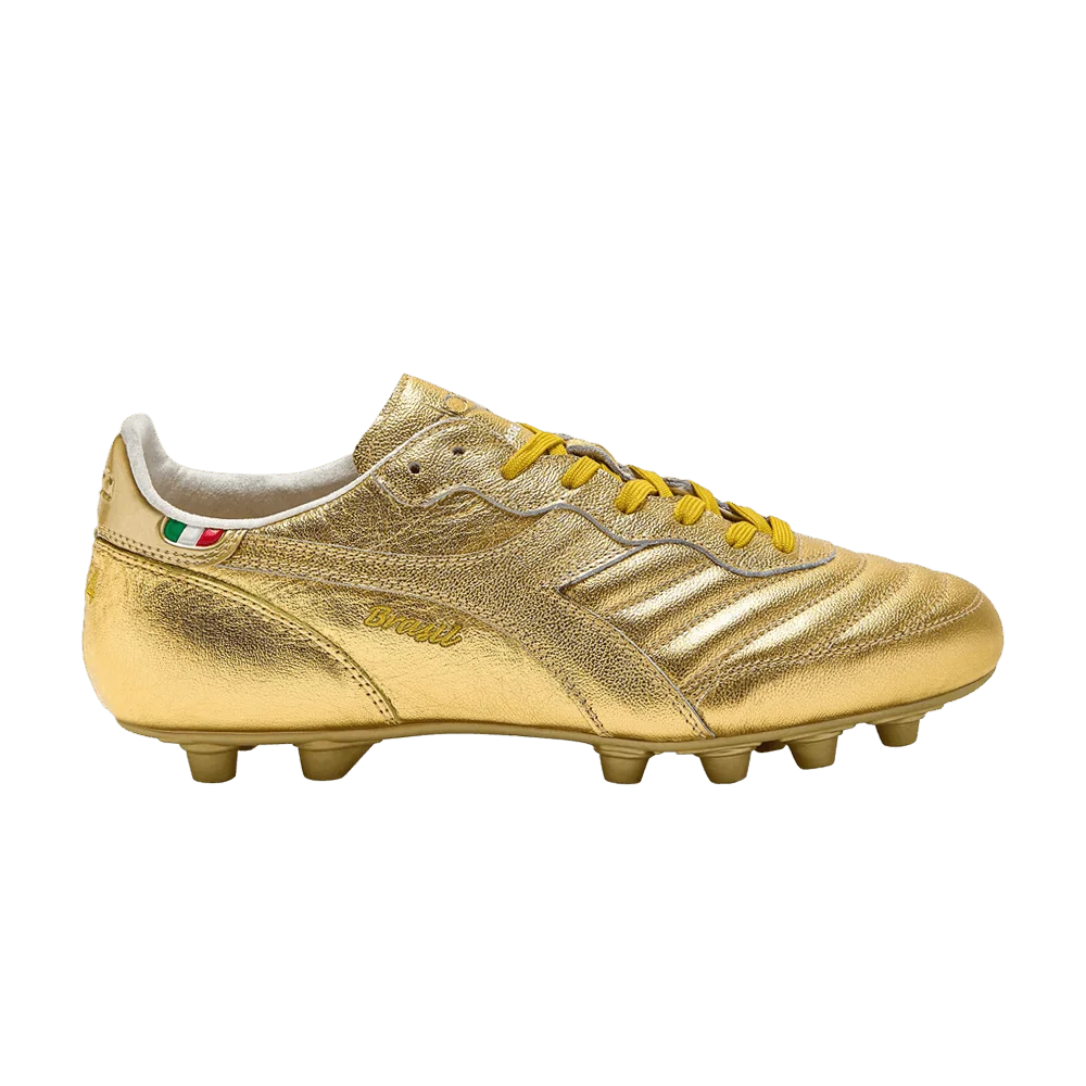 Кроссовки Diadora Brasil Made in Italy OG LT+ MDPU 'Gold Brown'