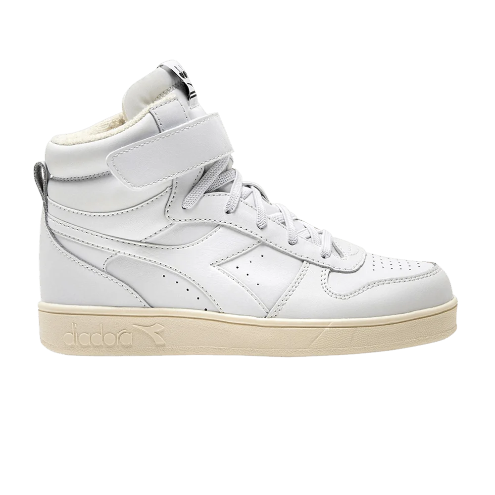 Кроссовки Diadora Magic Basket Mid Little Kid 'Triple White'