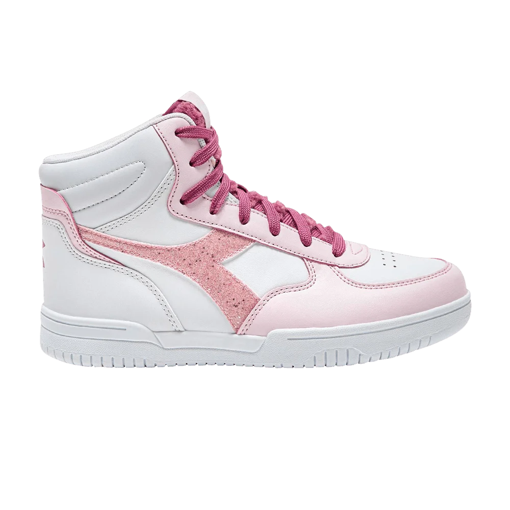 Кроссовки Diadora Raptor Mid Big Kid 'Fluffy - White Red Violet'