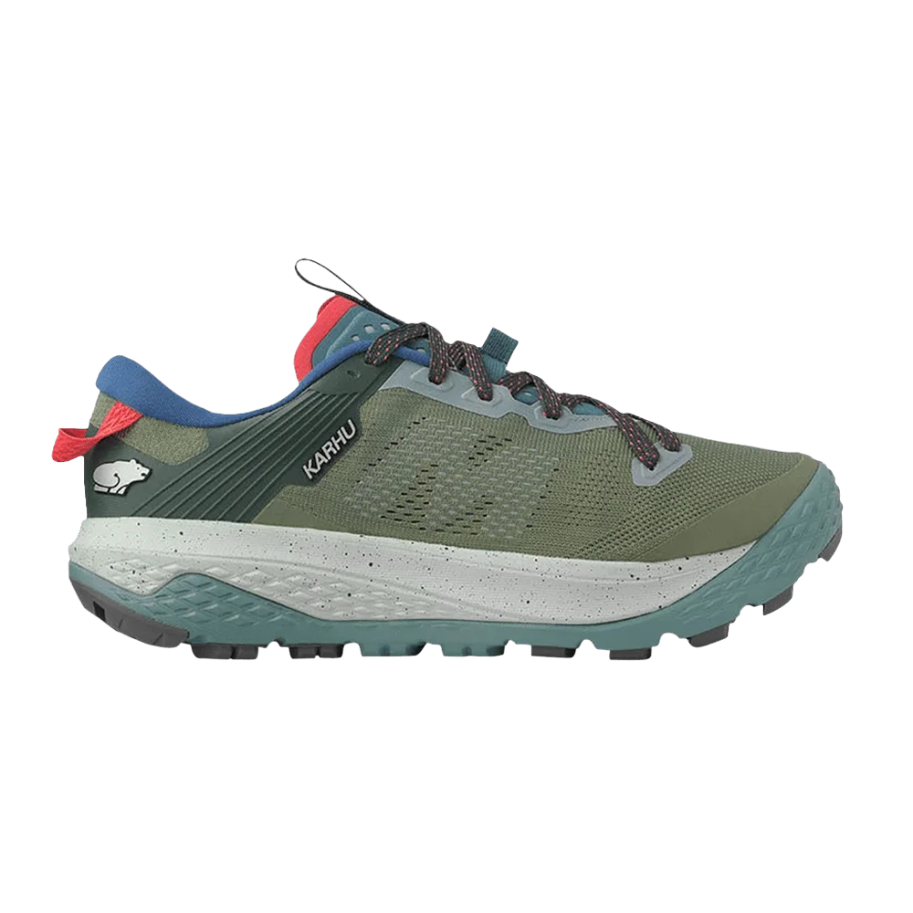 Кроссовки Karhu Wmns Ikoni Trail 1.0 WR 'Oil Green Mineral Blue'