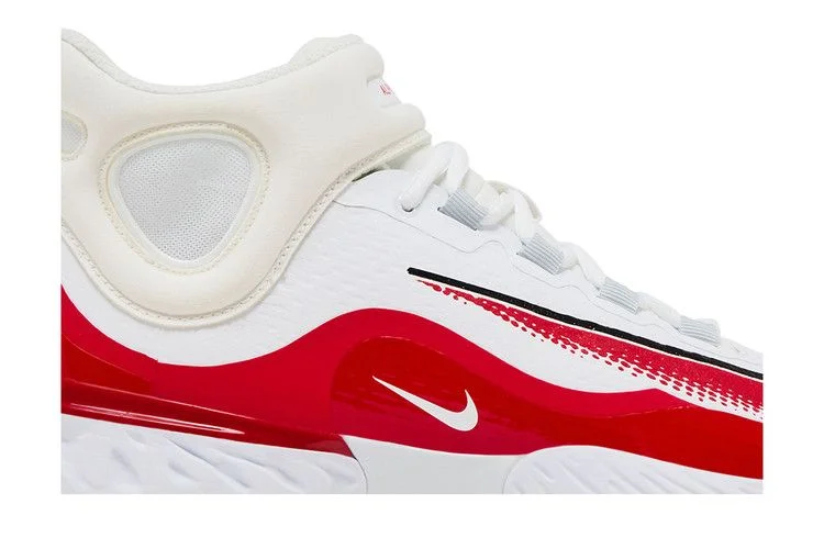 Кроссовки Nike Alpha Huarache Elite 4 Mid 'White University Red'