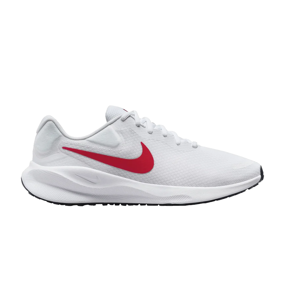 Кроссовки Nike Revolution 7 'White University Red'
