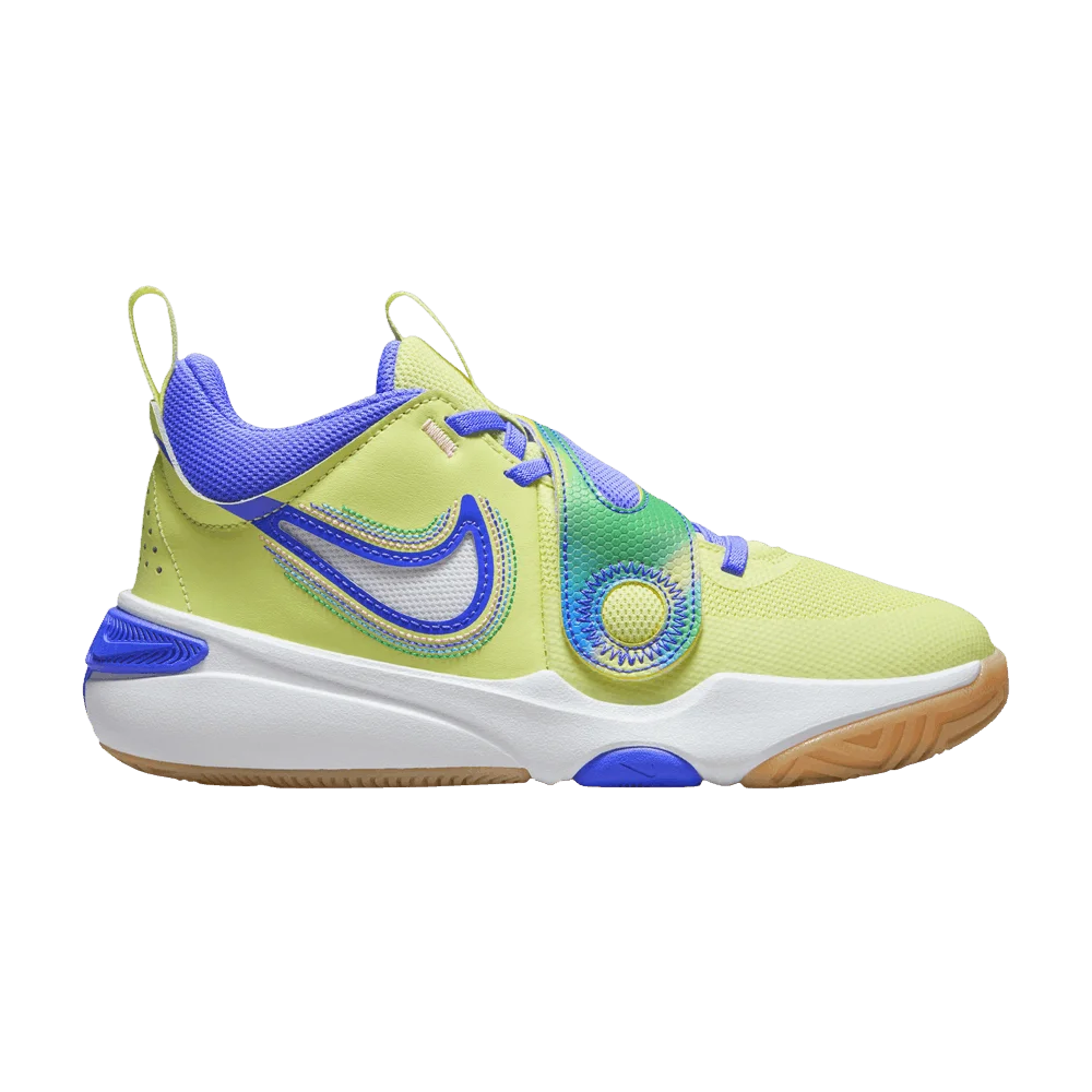 Кроссовки Nike Team Hustle D11 SE PS 'Luminous Green Ultramarine'