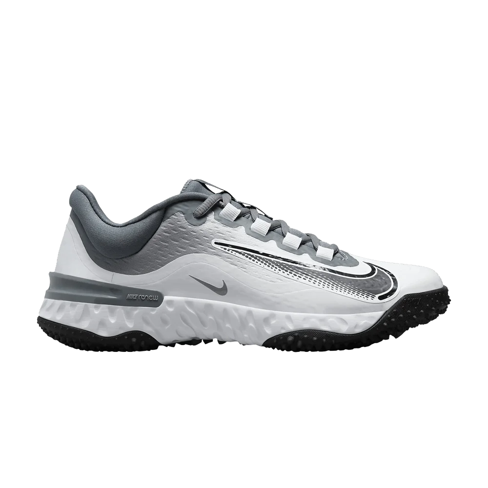 Кроссовки Nike Wmns Alpha Huarache Elite 4 TF 'Light Smoke Grey'