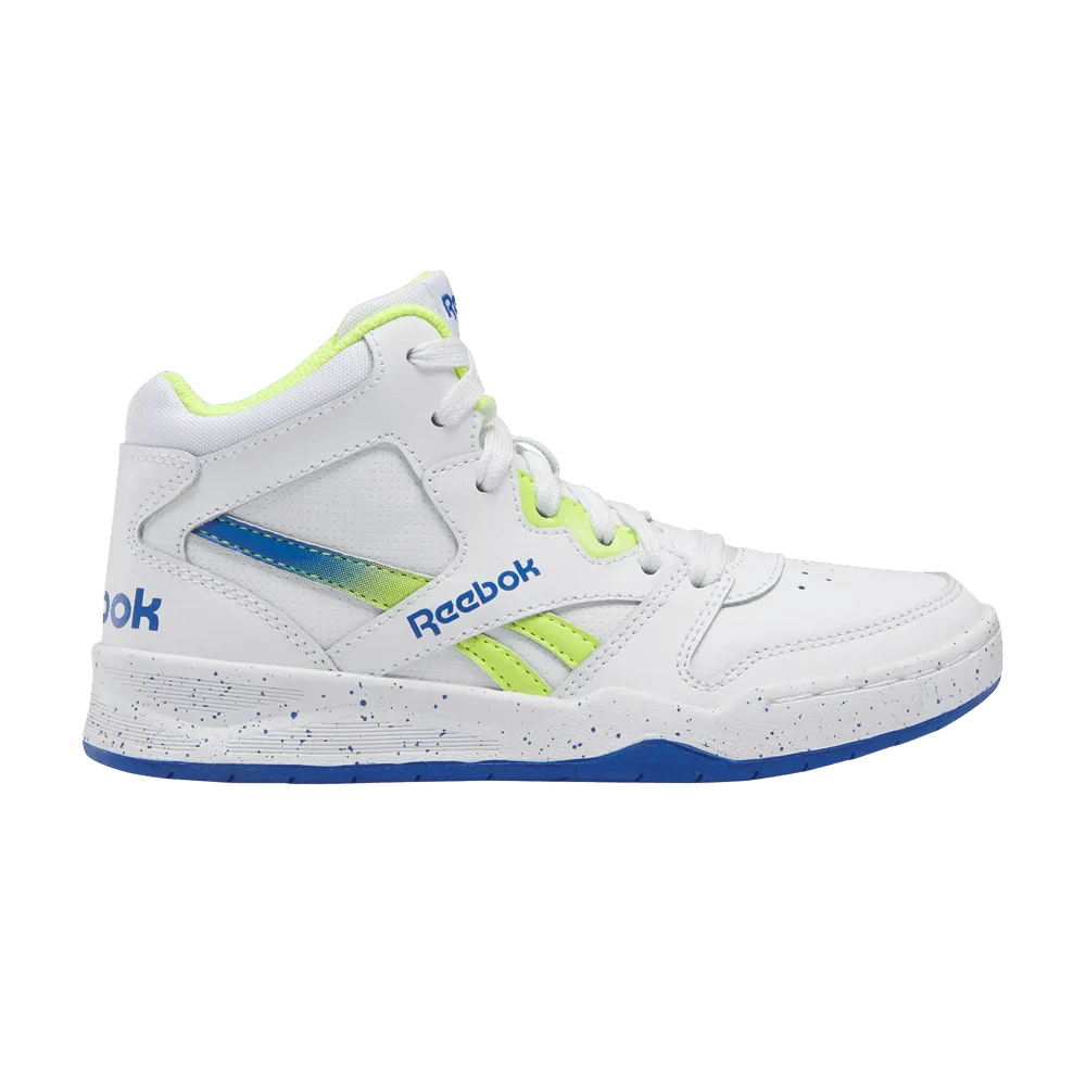 Кроссовки Reebok BB4500 Court Little Kid 'White Acid Yellow Vector Blue'