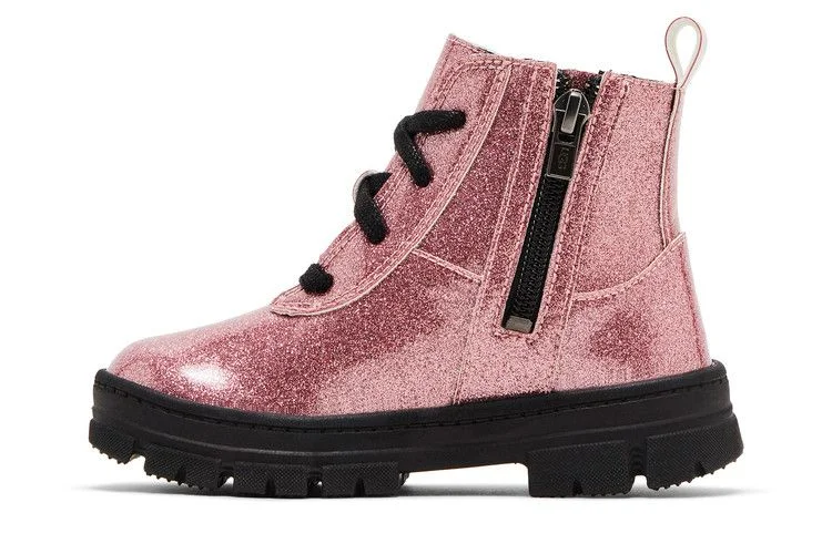Кроссовки UGG Ashton Lace Up Boot Toddler 'Glitter Pink'