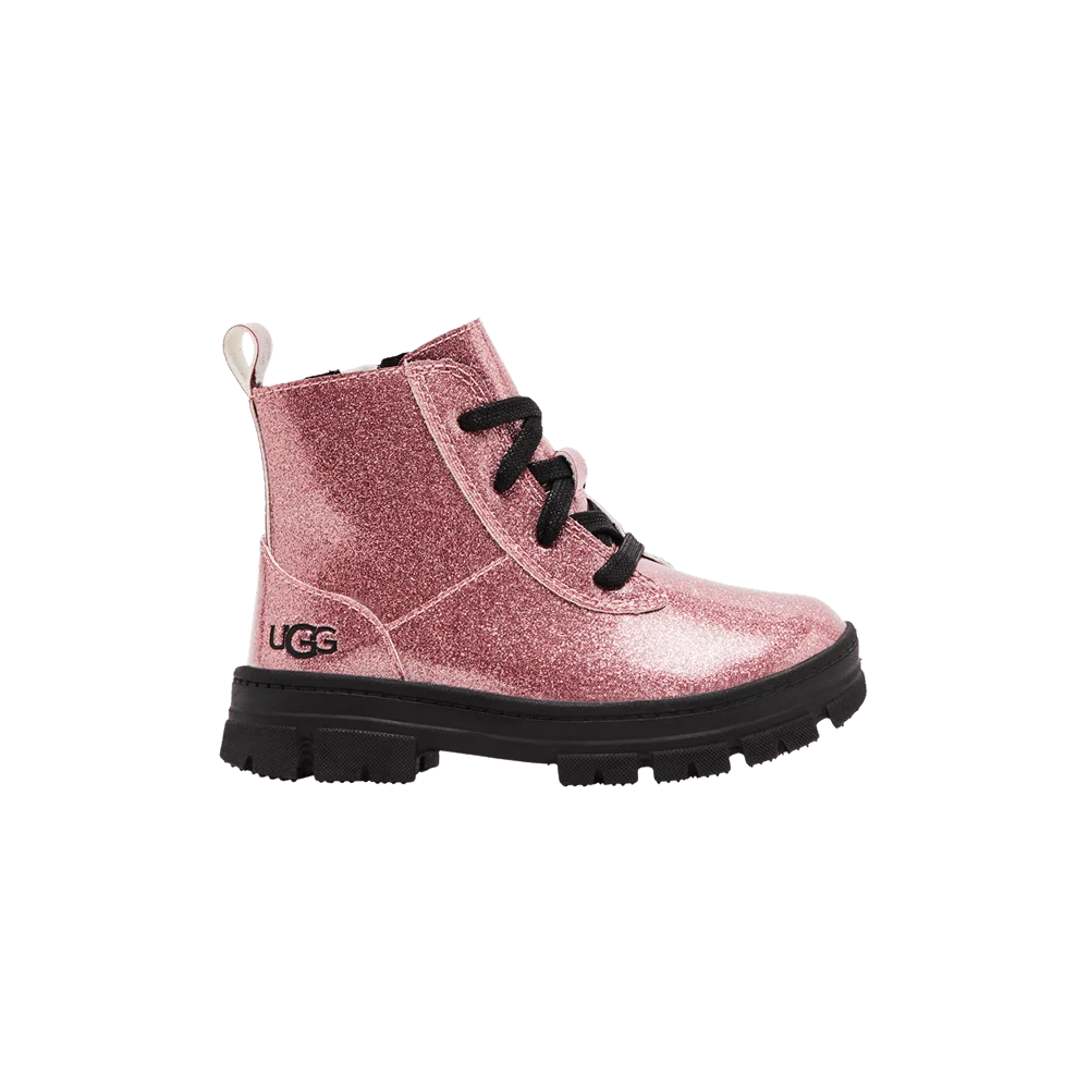 Кроссовки UGG Ashton Lace Up Boot Toddler 'Glitter Pink'