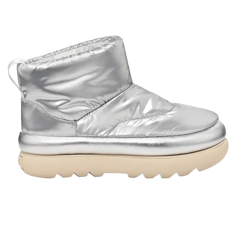 Кроссовки UGG Wmns Classic Maxi Mini 'Metallic Silver'