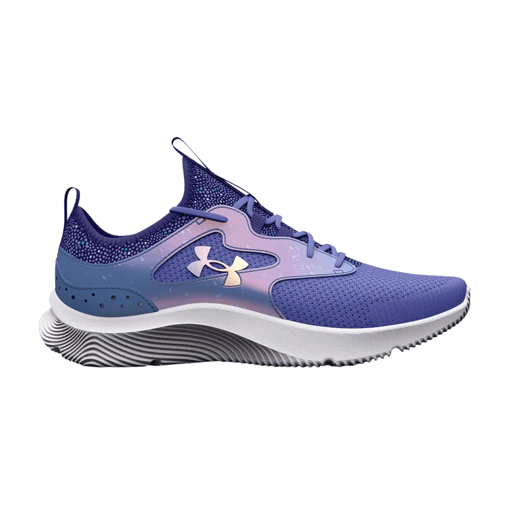 Кроссовки Under Armour Infinity 2.0 Printed GS 'Baja Blue Iridescent'