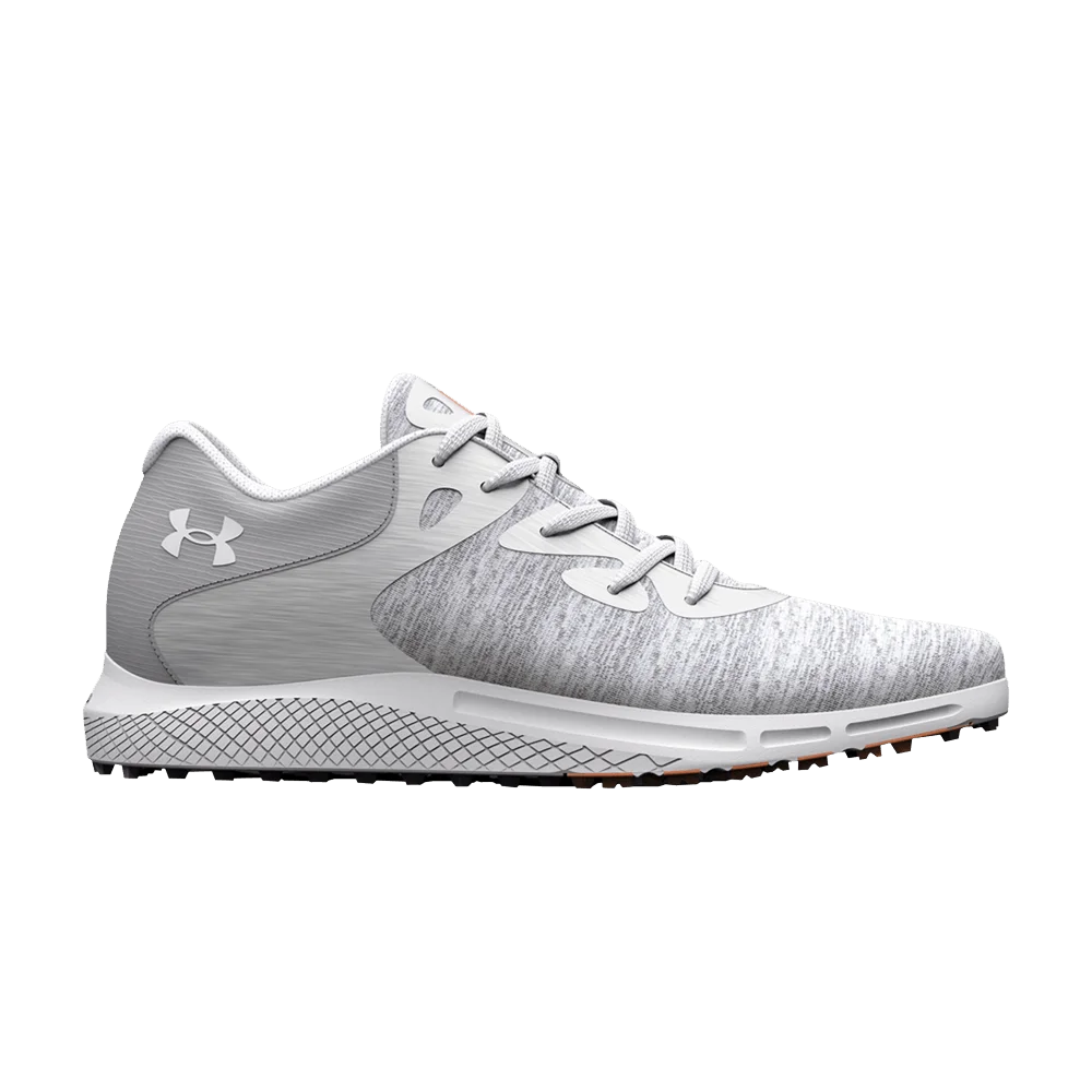 Кроссовки Under Armour Wmns Charged Breathe 2 Spikeless Golf 'Halo Grey White'