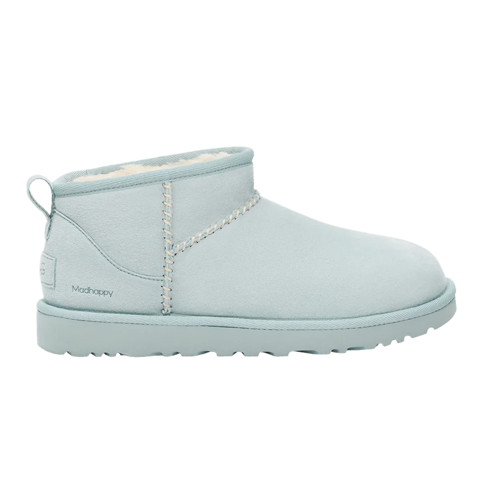 Madhappy x UGG Wmns Classic Ultra Mini Boot 'Snow'
