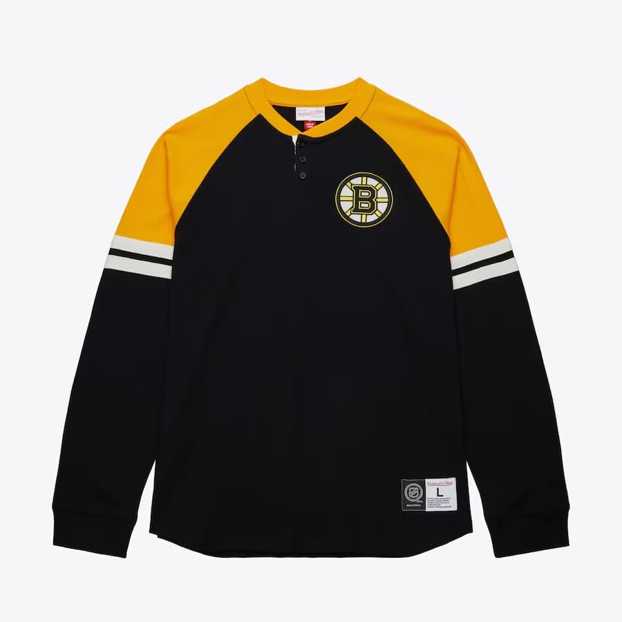 longsliv-mitchell-ness-black-boston-bruins-thermal-henley-top