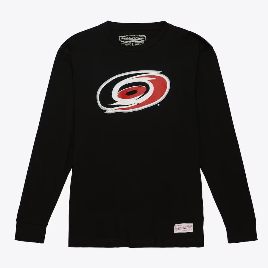 longsliv-mitchell-ness-black-carolina-hurricanes-vintage-logo-long-sleeve-t-shirt