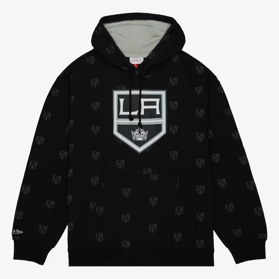 hudi-mitchell-ness-black-los-angeles-kings-allover-print-fleece-pullover-hoodie