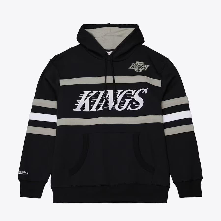 hudi-mitchell-ness-black-los-angeles-kings-vintage-logo-head-coach-fleece-pullover-hoodie