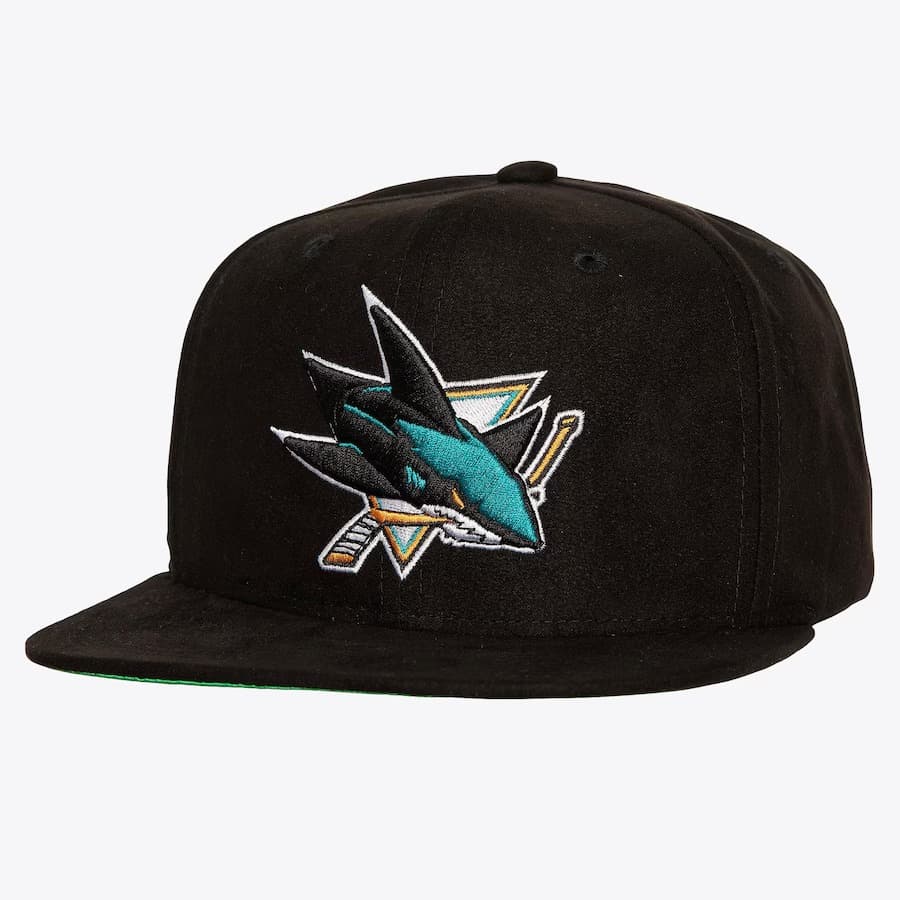 bejsbolka-mitchell-ness-black-san-jose-sharks-sweet-suede-snapback-hat