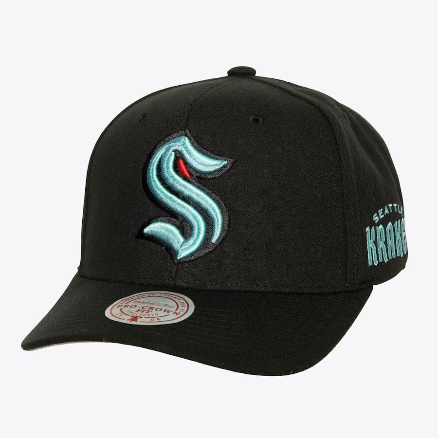 bejsbolka-mitchell-ness-black-seattle-kraken-icon-grail-pro-snapback-hat