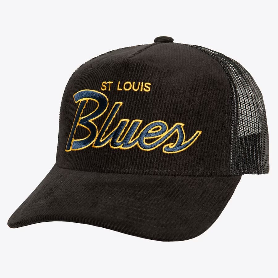 bejsbolka-mitchell-ness-black-st-louis-blues-times-up-trucker-adjustable-hat