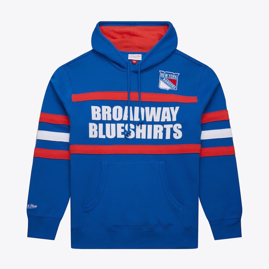 hudi-mitchell-ness-blue-new-york-rangers-head-coach-fleece-pullover-hoodie