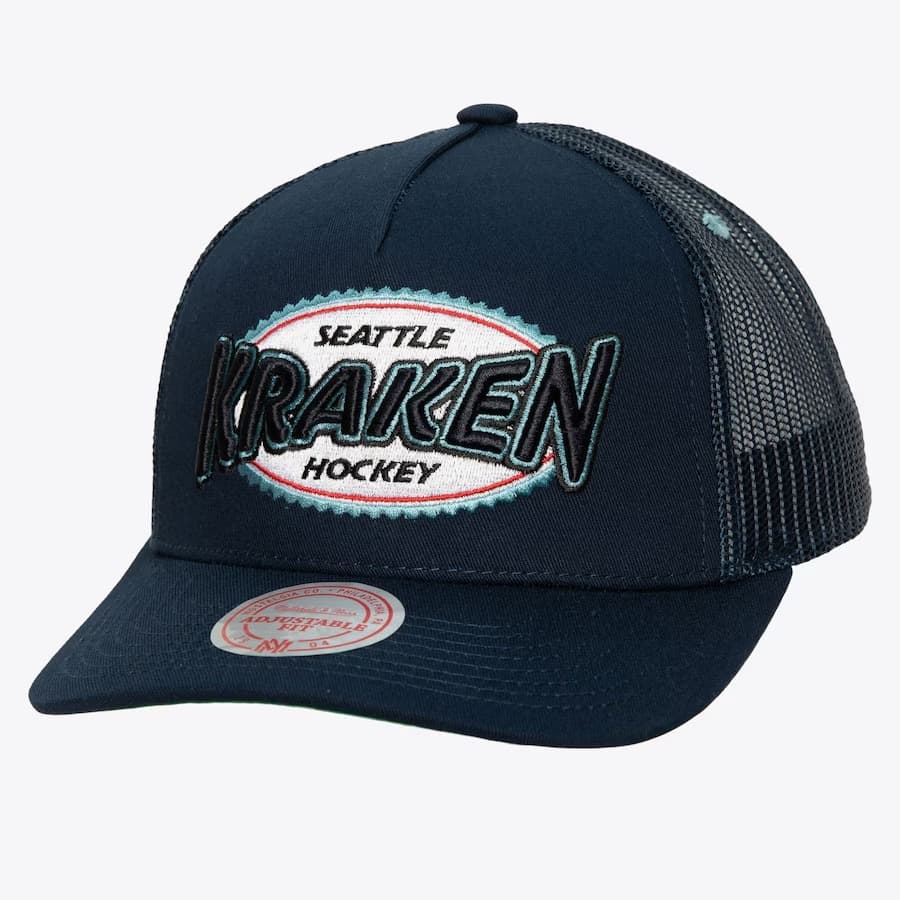 bejsbolka-mitchell-ness-deep-sea-blue-seattle-kraken-team-seal-trucker-adjustable-hat